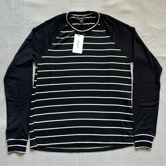 ALALA Breeze Stripped Sweatshirt Shirt New - Picture 3 of 7